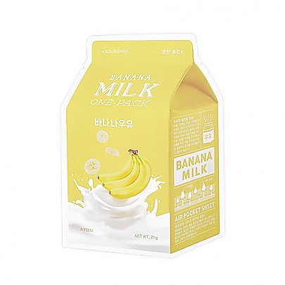 [A'PIEU 奥普] 牛奶面膜#香蕉牛奶