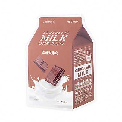 [A'PIEU 奥普]牛奶面膜#巧克力牛奶