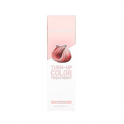 [APRIL SKIN] 速效亮彩着色护发素 Peach Pink