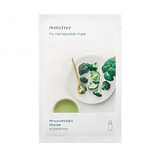 [Innisfree] My Real Squeeze Mask (Broccoli)