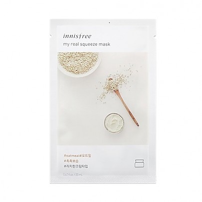 [Innisfree] My Real Squeeze Mask (Oatmeal)