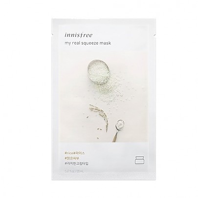 [Innisfree] My Real Squeeze Mask (Rice)